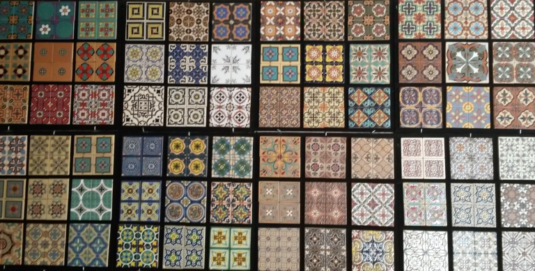 Huge selection of ceramic tiles. 